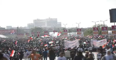 مظاهرات المنصة بمدينة نصر لدعم فلسطين.. (صور وفيديو)