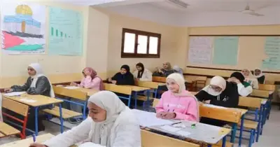 جدول امتحانات الشهادة الإعدادية محافظة الغربية الترم الثاني 2026 لطلاب العربي واللغات