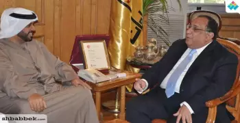 رئيس جامعة حلوان يوقع مذكرة تفاهم مع أكاديمية العلوم الشرطية بدولة الإمارات (صور)