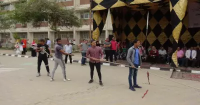 ألعاب ومسابقات.. جامعة المنيا تنظم يوما اجتماعيا للطلاب
