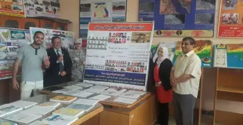 طلاب بجامعة المنوفية ينفذون مشروع رفع منشآت جامعة المنوفية وربطها بشبكة ETM