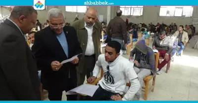 بسبب الغش.. إلغاء امتحان 10 طلاب بجامعة المنيا (صور)
