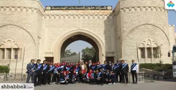 ضمن مبادرة كل يوم جديد.. زيارة شباب الجامعات لشركة حلوان للصناعات الهندسية (صور)