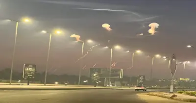 حقيقة ظهور صواريخ في سماء مصر بالتزامن مع حرب إيران مع إسرائيل