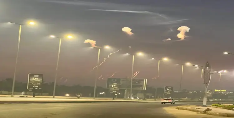  حقيقة ظهور صواريخ في سماء مصر بالتزامن مع حرب إيران مع إسرائيل 
