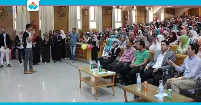 «أوفيس مجاني».. هدية تمريض المنصورة لطلابها الجدد في حفل استقبالهم