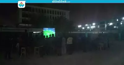شاشات عرض بالمدن الجامعية بأسيوط لمتابعة دوري أبطال أوروبا