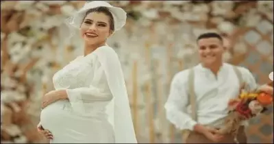 فيديو العروس الحامل وزوجها يروي حقيقة العرس