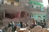 انهيار عقار البراجيل اليوم.. طفل صارع الموت تحت الركام
