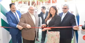 رئيس جامعة عين شمس يفتتح ملتقى التوظيف بكلية الهندسة (صور)