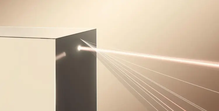 عند انتقال الضوء من الزجاج إلى الماء فإنه ينحرف مبتعداً عن العمود المقام صواب خطأ