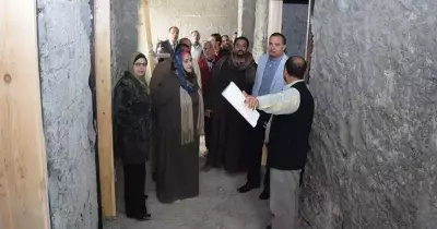 رئيس جامعة سوهاج يتابع أعمال الصيانة في المدينة الجامعية