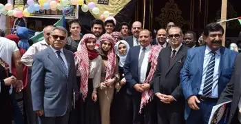افتتاح المهرجان الدولي للطلاب الوافدين في جامعة بني سويف