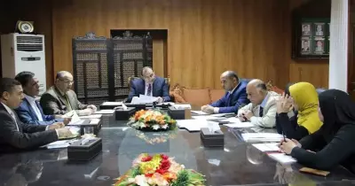 رئيس جامعة بنى سويف: ميكنة الأعمال الإدارية بدار الضيافة