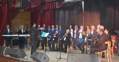 فريق كورال جامعة سوهاج يشارك في أسبوع شباب الجامعات بـ5 أغاني