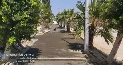 جامعة قناة السوس تستعد للعام الجديد بمسارات للدراجات ومظلات للطلاب