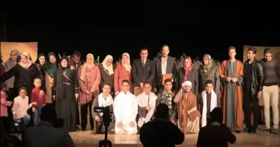 انطلاق مهرجان «تياترو» للعروض المسرحية بجامعة سوهاج (صور)