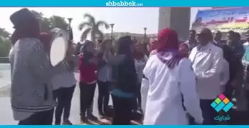 فيديو| «اضحك».. فقرة استعراضية لطالبات الجوالة بجامعة عين شمس