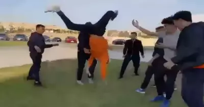 إصابة طالب إعدادي بالشلل في المدرسة بسبب تحدي تيك توك (فيديو)