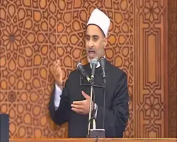 من هو سيد عبدالباري خطيب العيد الذي دعا ببركة السيدة فاطمة والسر الكامن فيها؟