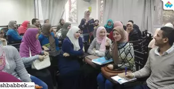 الجمعية العلمية لصيدلة المنصورة تنظم «English club» (صور)