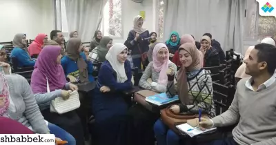 الجمعية العلمية لصيدلة المنصورة تنظم «English club» (صور)