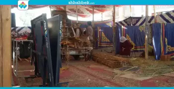 بعد افتتاحه بيوم.. إزالة معروضات مهرجان الأسر الطلابية بالمنصورة (صور)