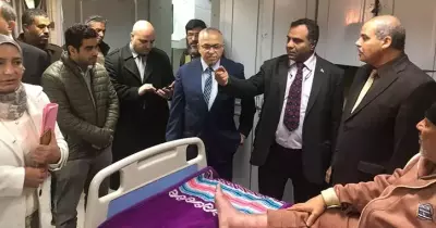 رئيس جامعة الأزهر يتفقد مستشفى الحسين الجامعي ويشدد على حسن معاملة المرضى
