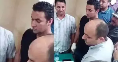 تجديد حبس ضابط المحلة المعتدي على محام بالضرب 15 يوما (فيديو)