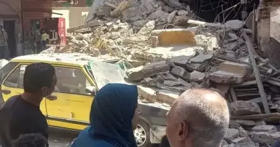 انهيار منزل مكون من طابقين في الغربية.. تعرف على الخسائر