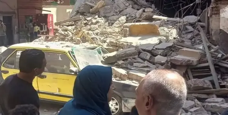  انهيار منزل مكون من طابقين في الغربية.. تعرف على الخسائر 