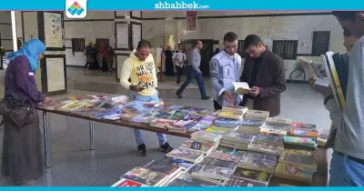 لمدة شهر.. تخفيضات بمعرض الكتاب بجامعة أسيوط