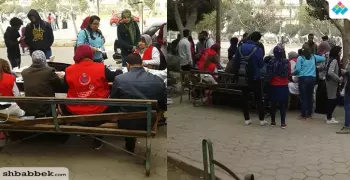 تحليل فيروس «c» لطلاب جامعة حلوان أول أيام الدراسة