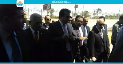 وزير التعليم العالي يفتتح وحدتين ومستشفى بجامعة المنيا (صور)