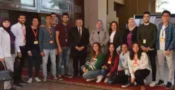 افتتاح ملتقى توظيف كلية ألسن عين شمس (صور)