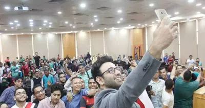 لنبذ التعصب الرياضي.. جامعة الفيوم تستضيف إبراهيم فايق
