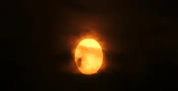 فيديو خسوف القمر من مرصد حلوان