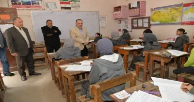 جدول امتحان شهر أكتوبر لطلاب الصفين الأول والثاني الإعدادي بالجيزة