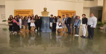 وفد أمريكي يزور جامعة النهضة