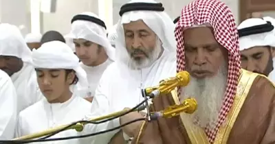 علي الحذيفي.. الحالة الصحية لإمام المسجد النبوي بعد تعرضه لجلطة