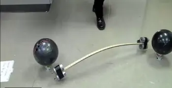 في تجربة كافندش قيمة g لا تتعلق بنوع مادة الكرة بل بكتلتها..صواب أم خطأ