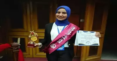 جامعة النهضة تحصد المركز الثالث في مسابقة الطالبة المثالية على مستوى الجامعات