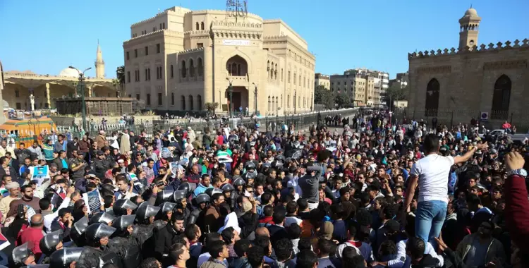  أسماء المقبوض عليهم من أمام الجامع الأزهر في مظاهرات دعم القدس 