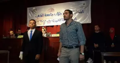 «أنور»و «هلال» يتنافسون على منصب أمين اتحاد جامعة القاهرة