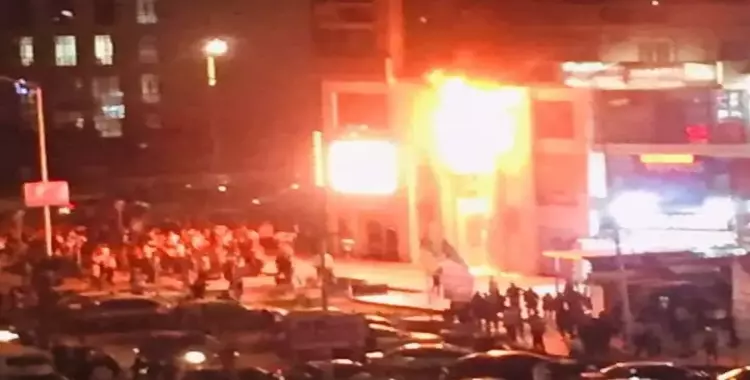  أول صور من حريق حلواني «العبد» بمدينة 6 أكتوبر 