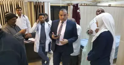 إحالة عدد من العاملين بمستشفى جامعة بني سويف للتحقيق