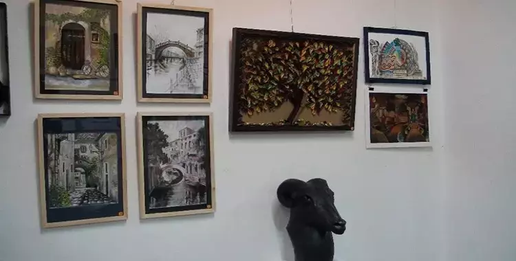  إقامة معرض «السوق الفني» للمبدعين بكلية الفنون الجميلة جامعة المنيا 