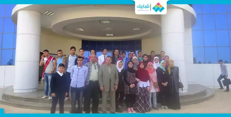  اتحاد طلاب المدارس يزور جامعة كفر الشيخ (صور) 
