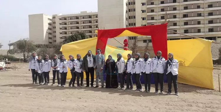  استمرار فعاليات مهرجان الجوالة الـ27 بجامعة حلوان 