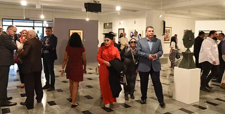  افتتاح أول معرض للفن التشكيلي المصري بالجامعة الألمانية 